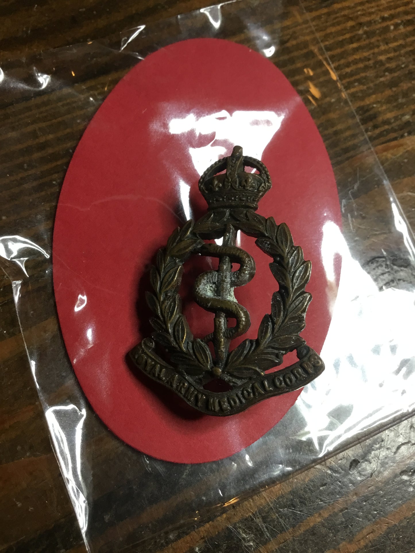 British Royal Army Medical Corps RAMC WW1 Royal Army Medical Corps RAMC Cap Badge