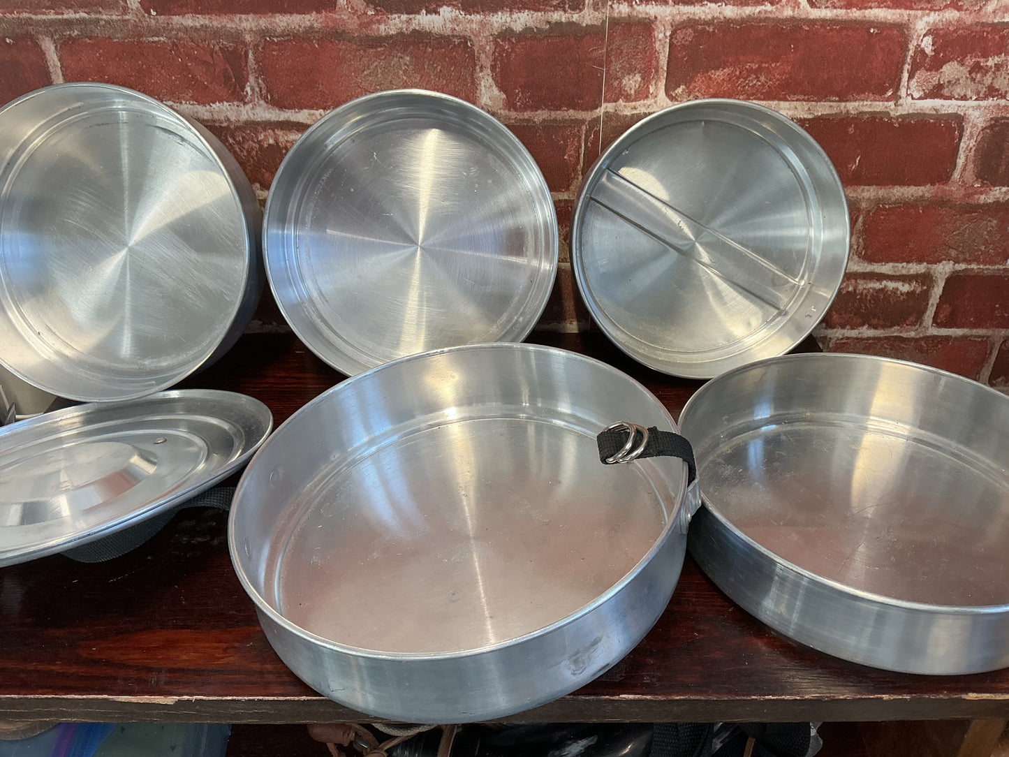 6 Piece Vintage Cooking Camp Set
