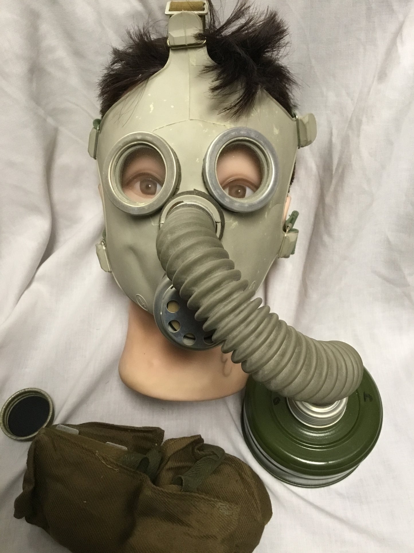 Russian child’s gas mask and Filter GP-5 Model