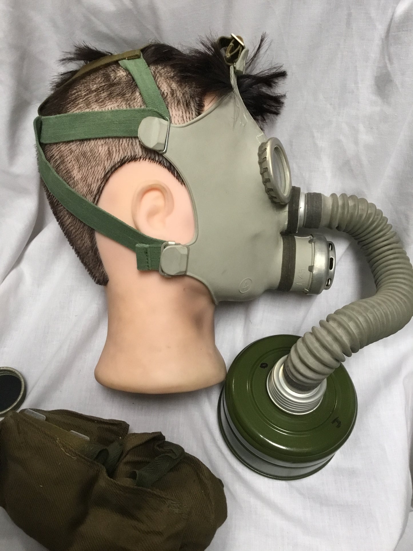 Russian child’s gas mask and Filter GP-5 Model