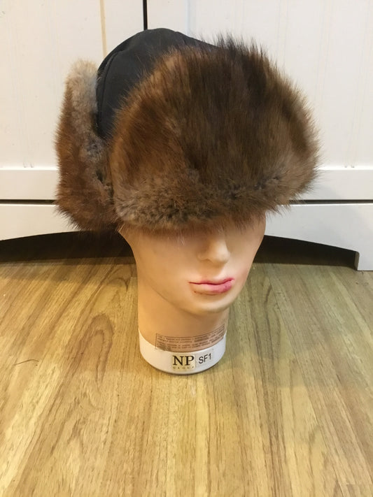 Canadian Military Muskrat Winter Hat Size Large