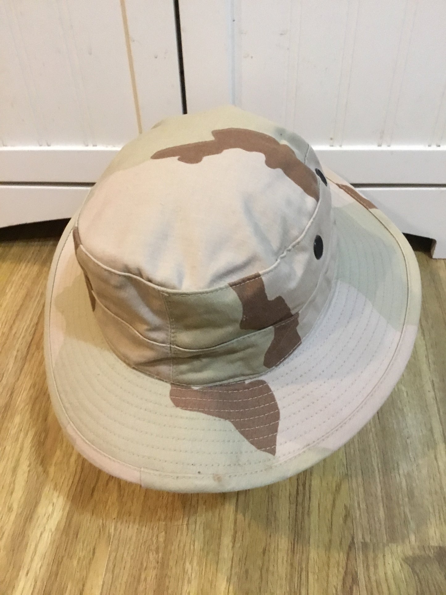 Govt Issue Tri-Camouflage Boonie Cap Size 7 1/2