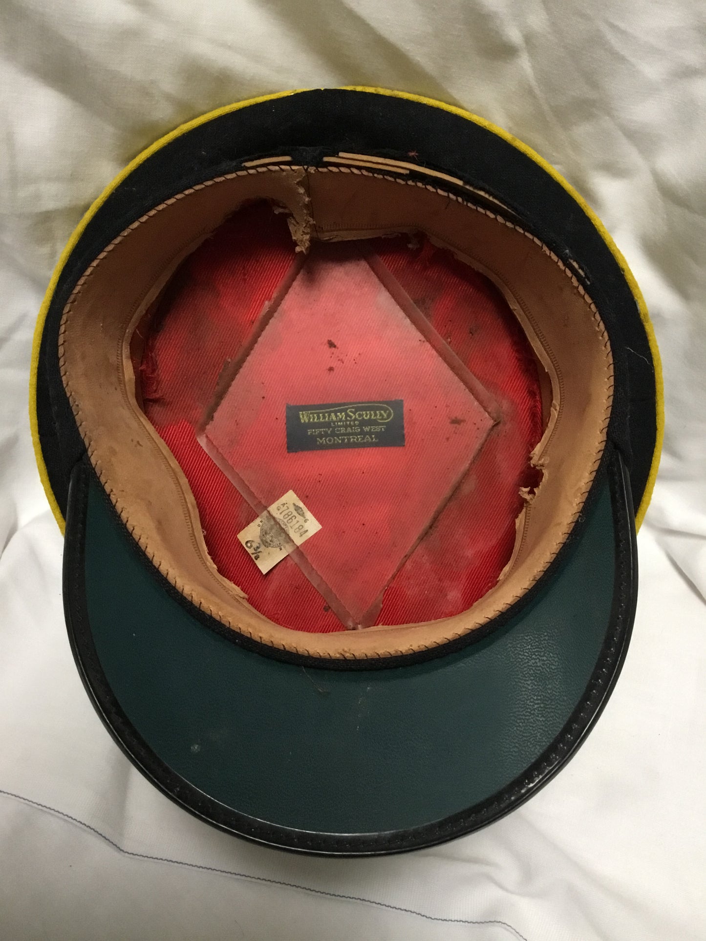 Vintage RCMP Royal Canadian Mounted Police Forage Cap