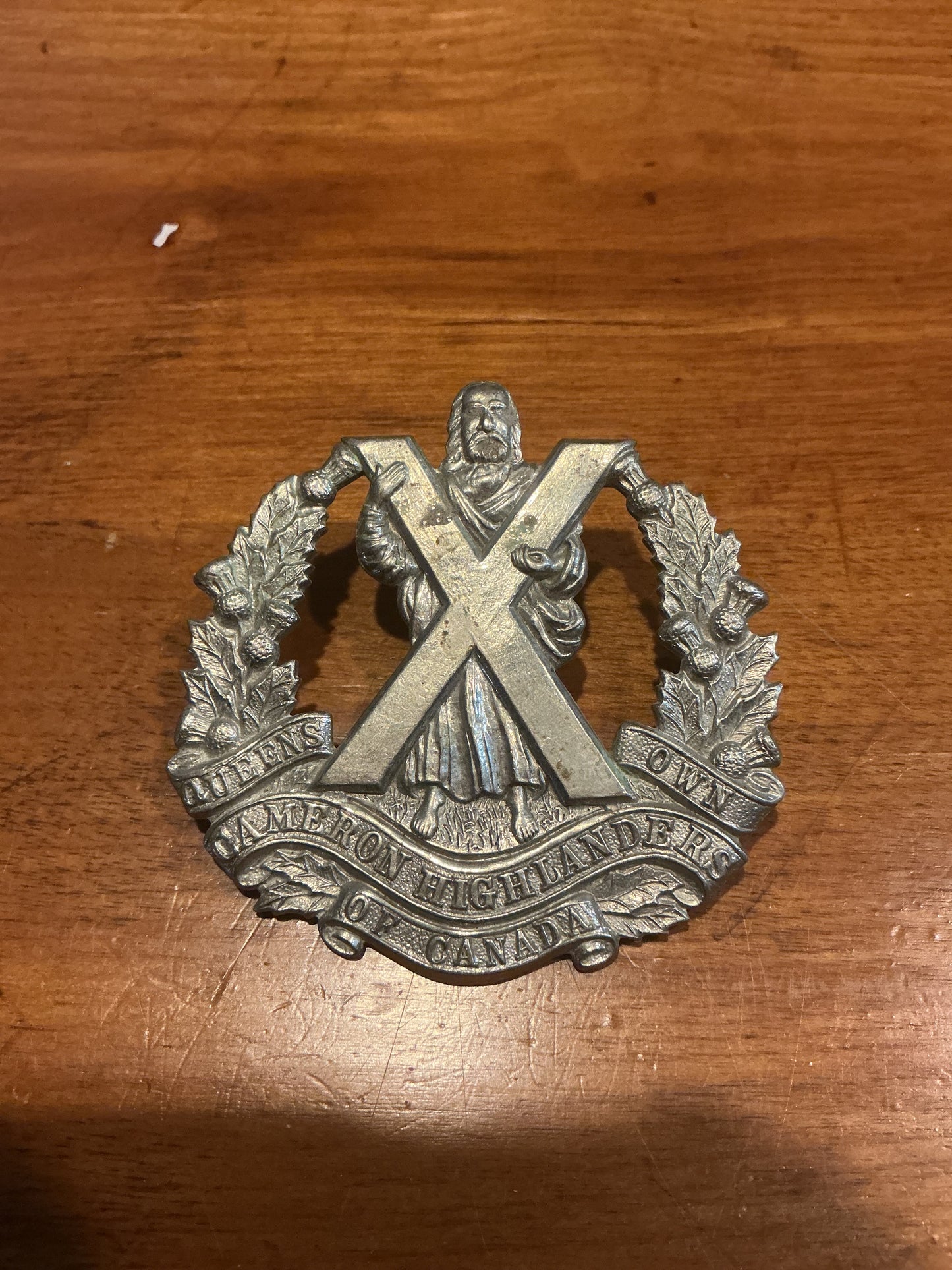 Queens Own Cameron Highlanders of Canada Hat Badge