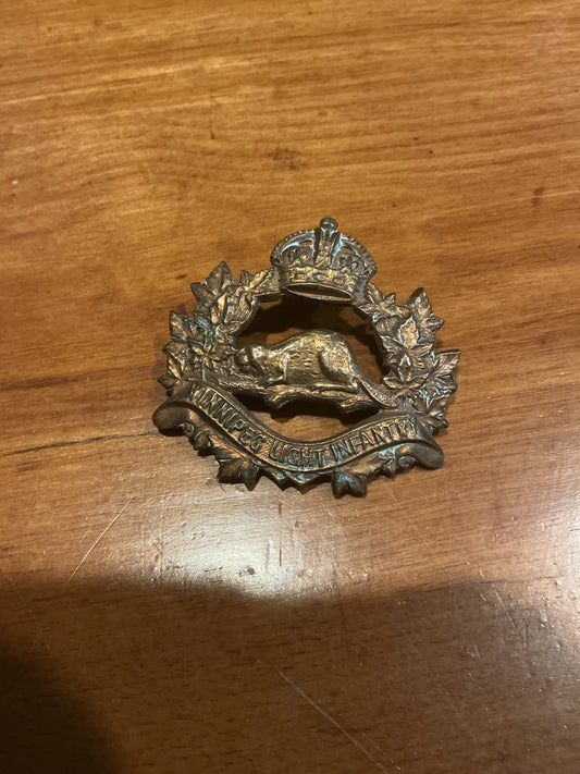 Canadian Winnipeg Light Infantry Cap Badge