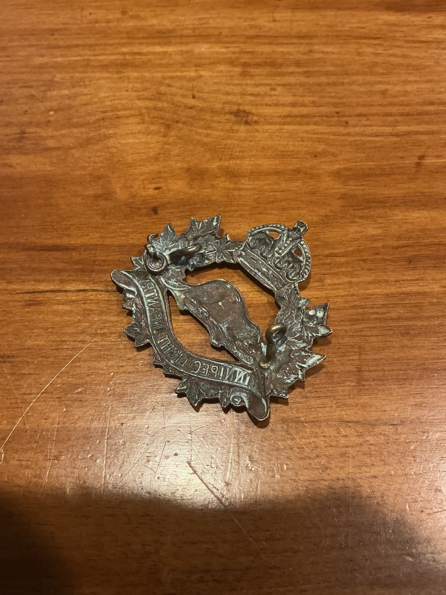 Canadian Winnipeg Light Infantry Cap Badge
