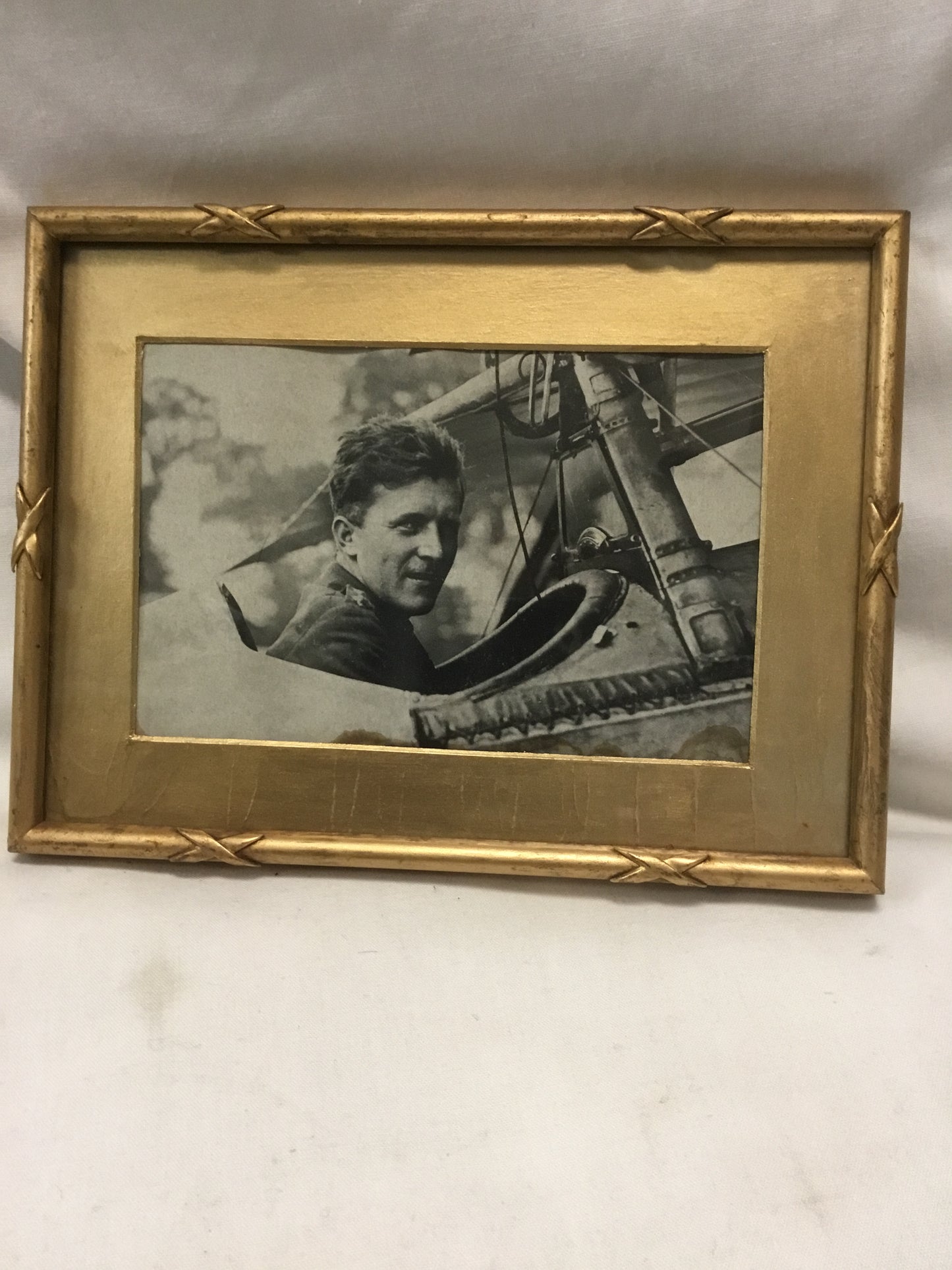 Vintage framed Billy Bishop Photo