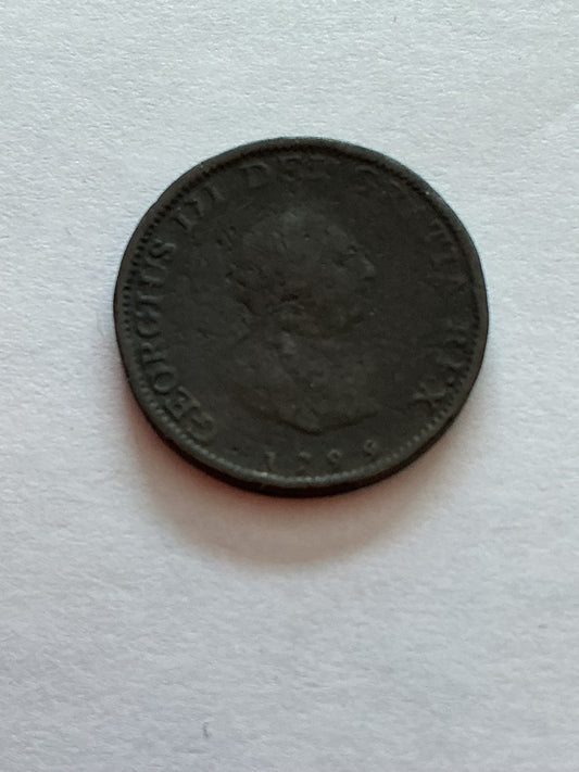 1799 United Kingdom 1 Farthing - George III - circulated
