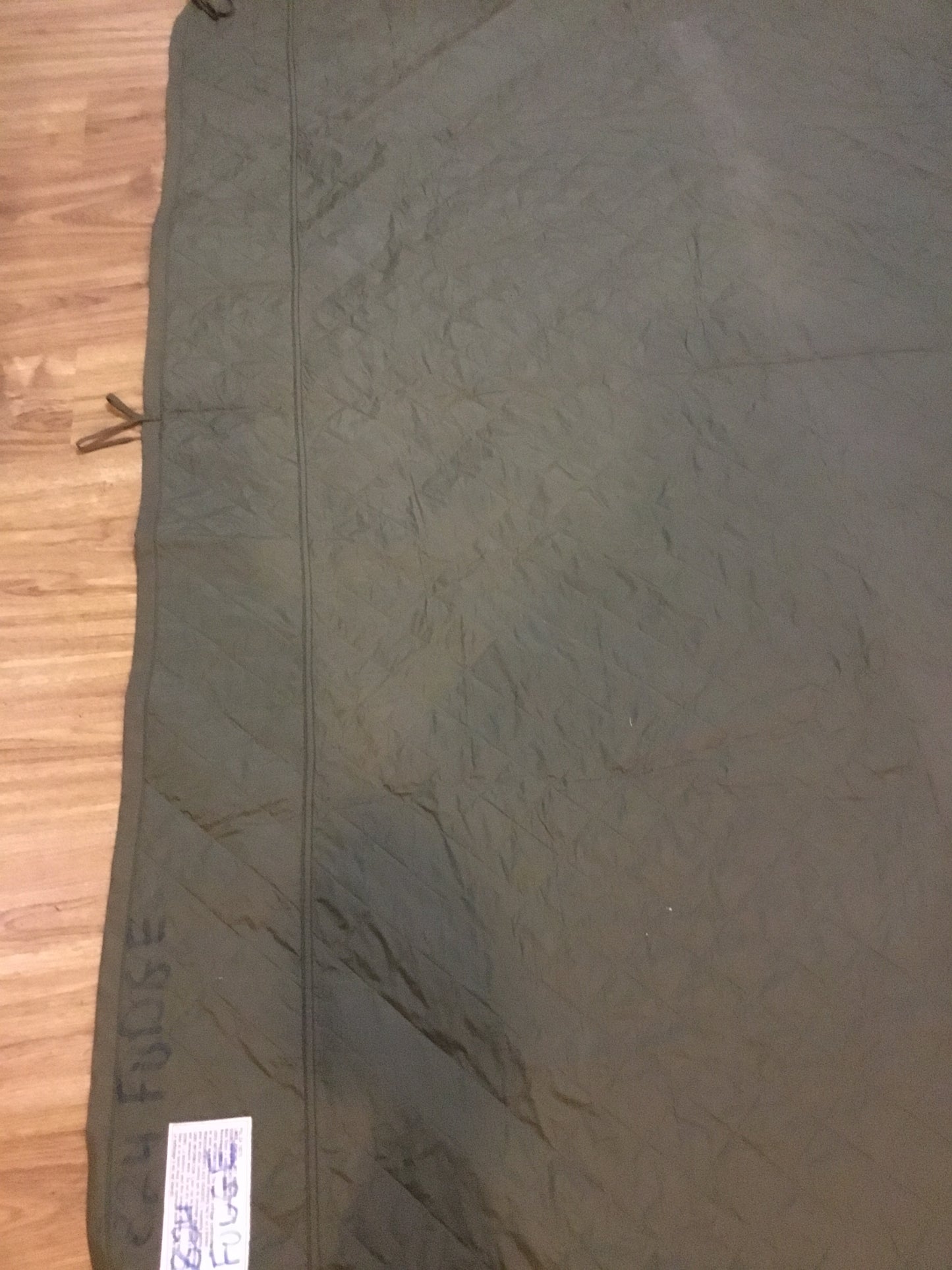 Vintage Canadian Military Ranger Blanket/ Poncho Liner