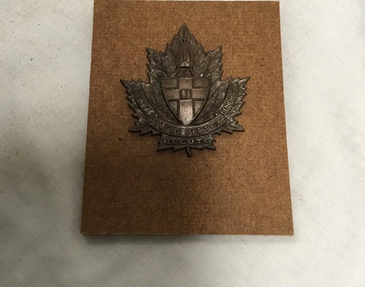 Canada.Bishops College Contingent O.T.C. cap badge