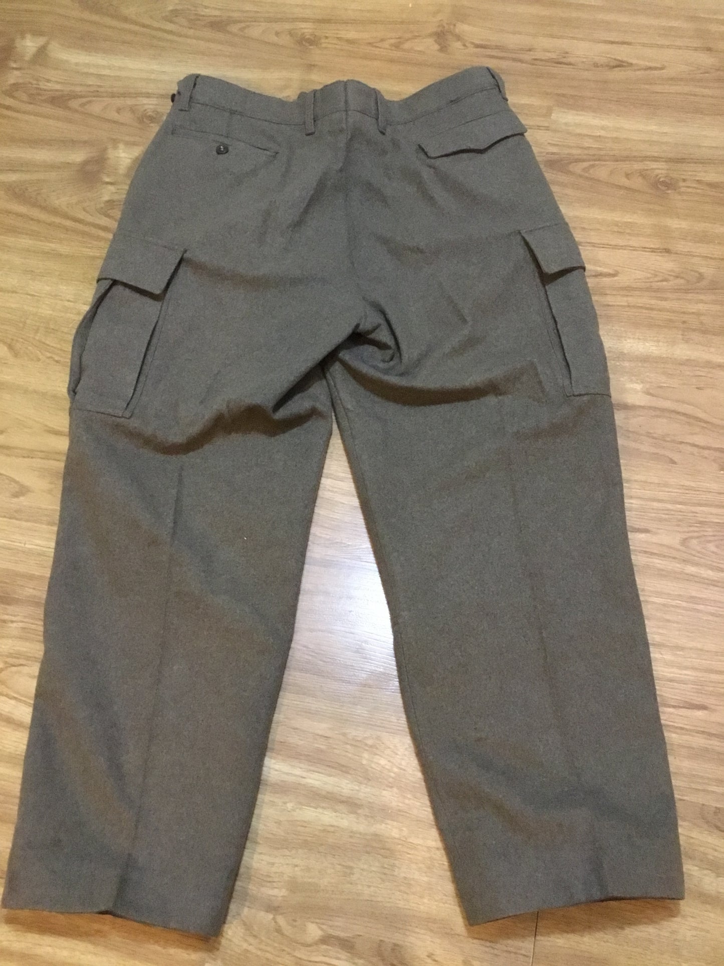 Post war German Military Wool Pants  Waist 38