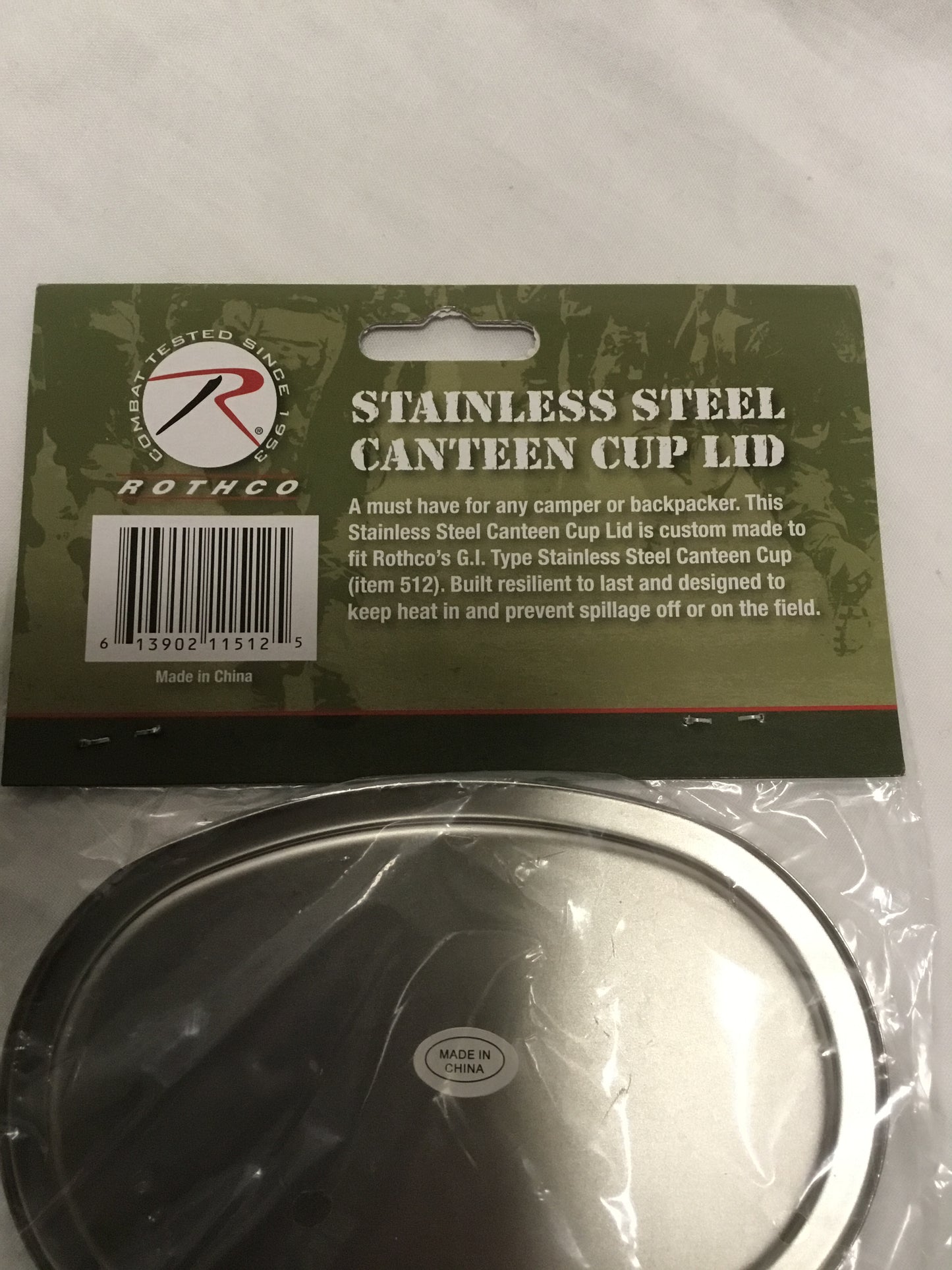 New Stainless Canteen Cup lid