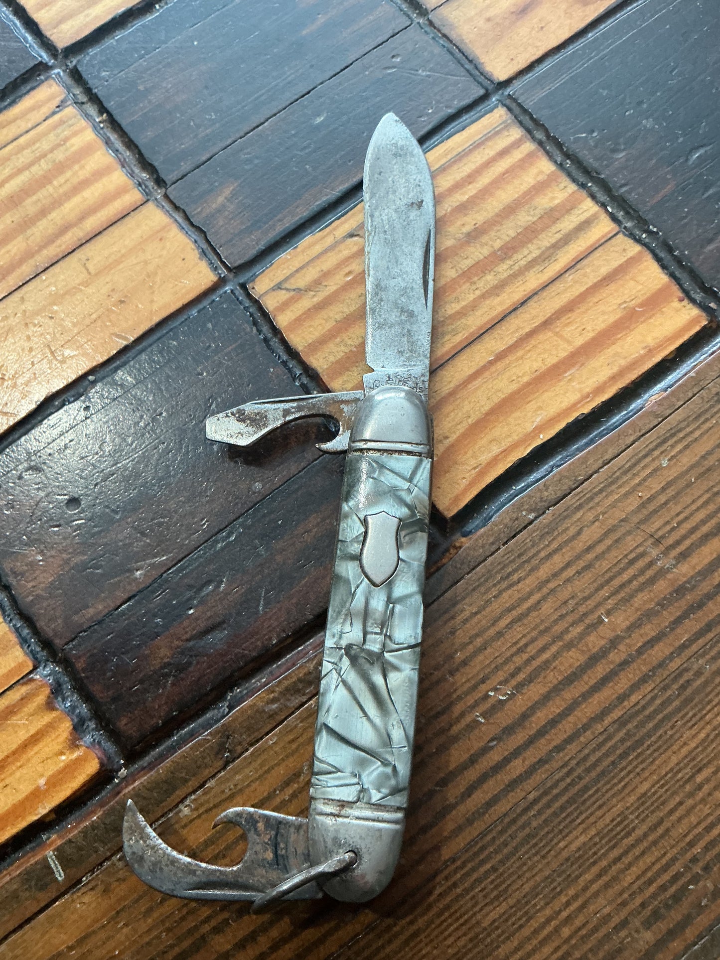 Vintage Richards Sheffield England Folding Pocket Knife