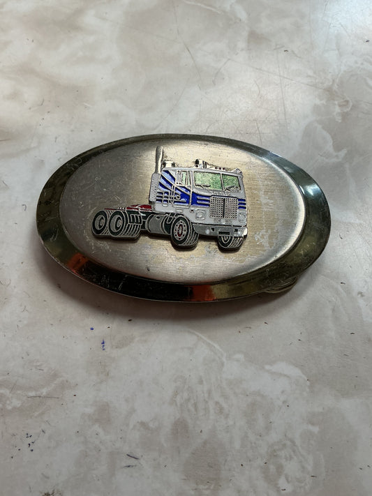 Cabover Frieghtliner Belt Buckle