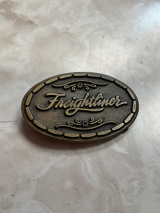Vintage freightliner Medal Belt Buckle