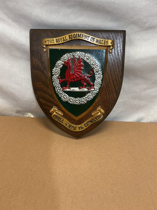 The Royal Regiment of Wales Wall  plaque