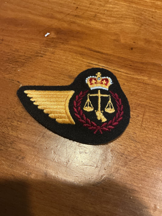 Canadian Armed Forces Legal Branch, half wing padded