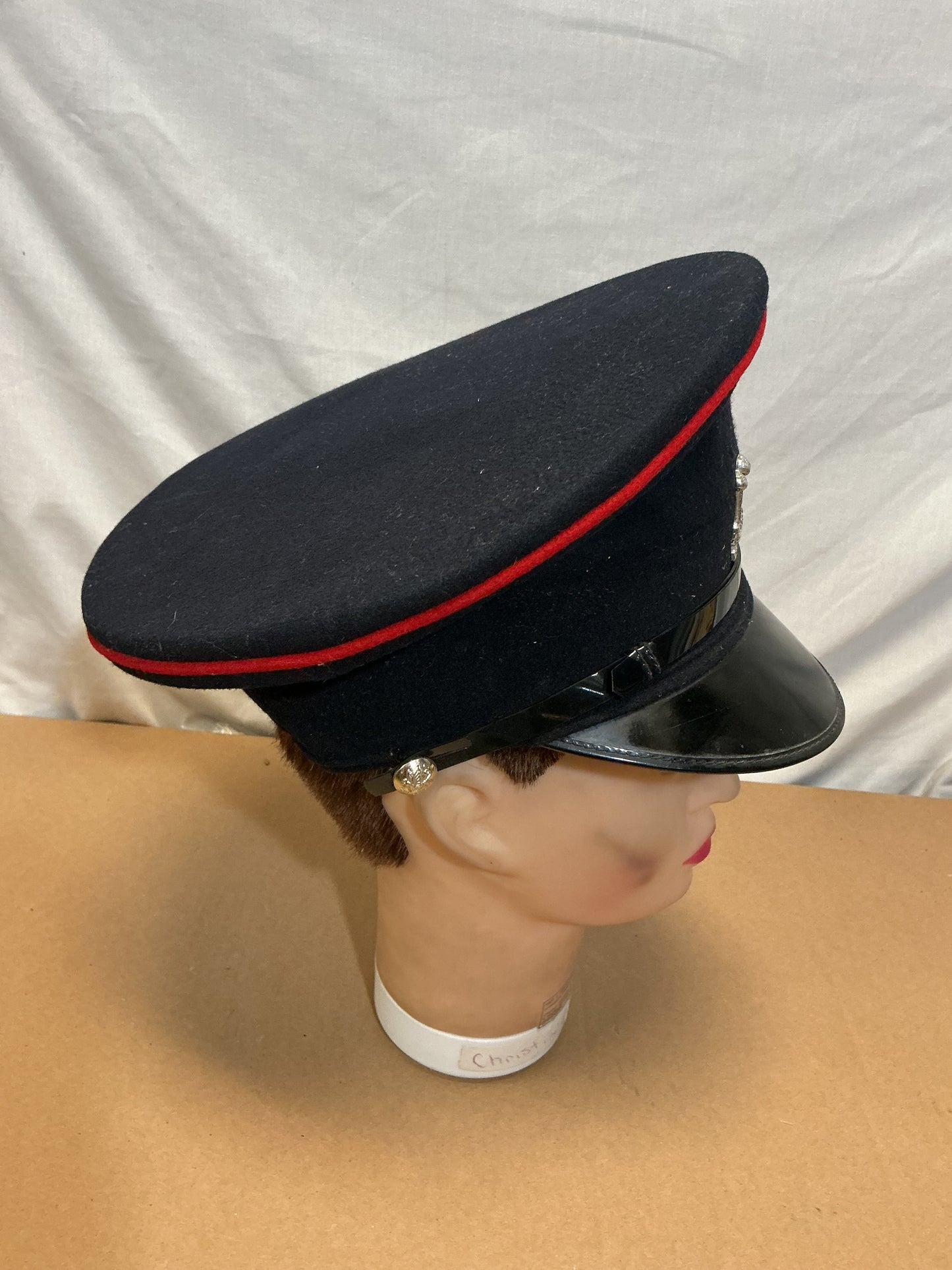 1964 British Army Uniform Dress Cap with Royal Regiment of Wales badge
