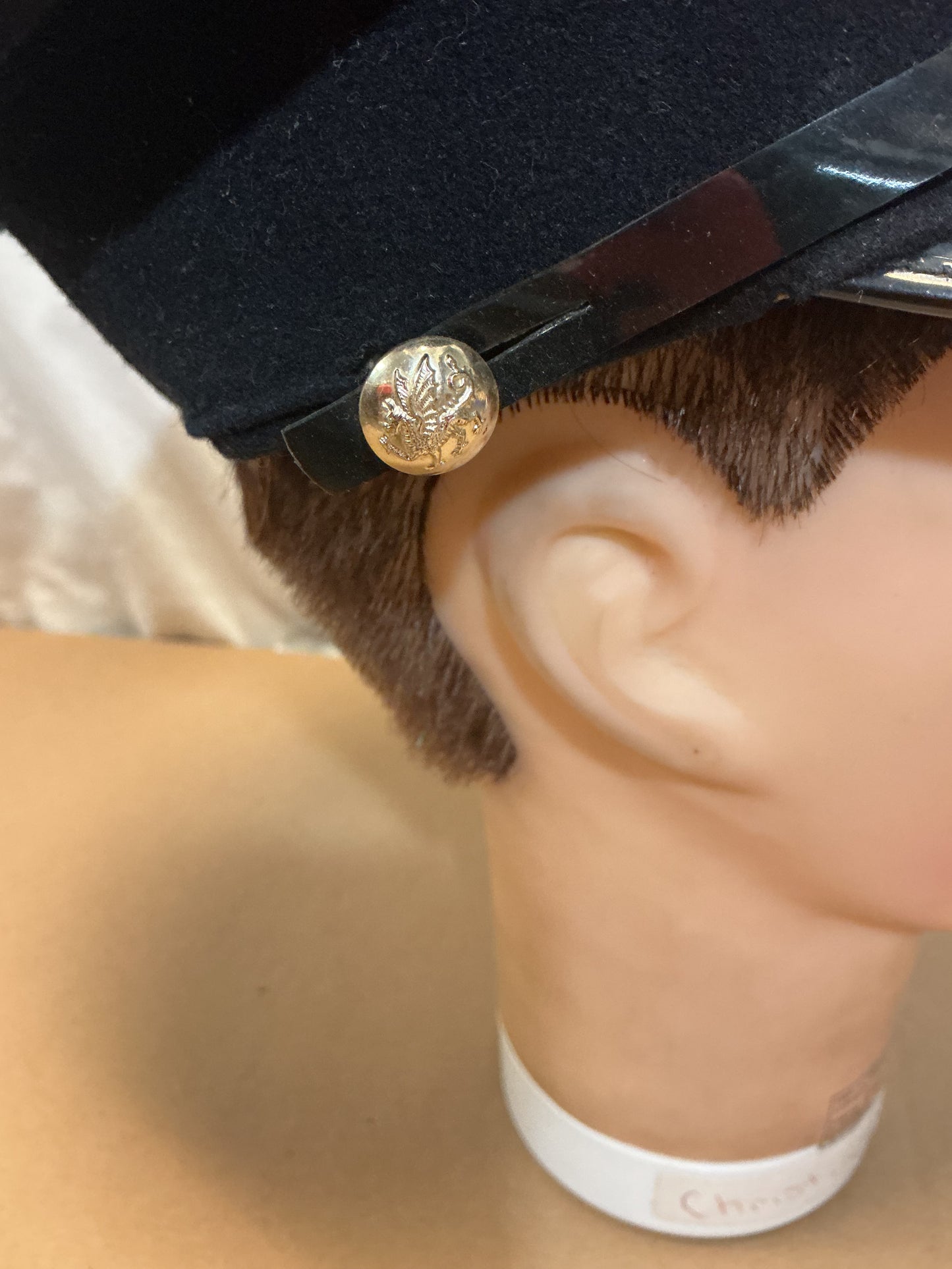 1964 British Army Uniform Dress Cap with Royal Regiment of Wales badge