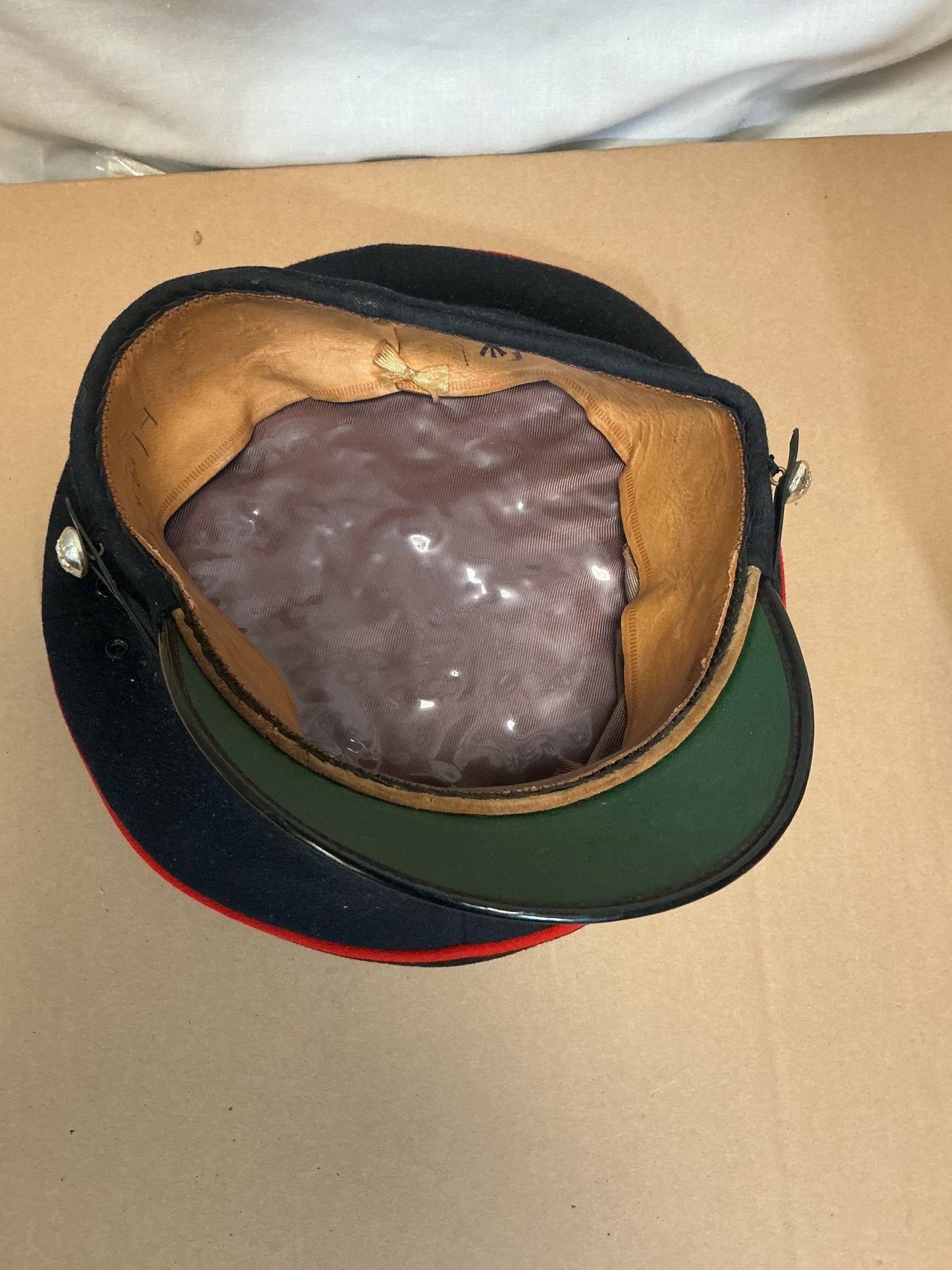 1964 British Army Uniform Dress Cap with Royal Regiment of Wales badge