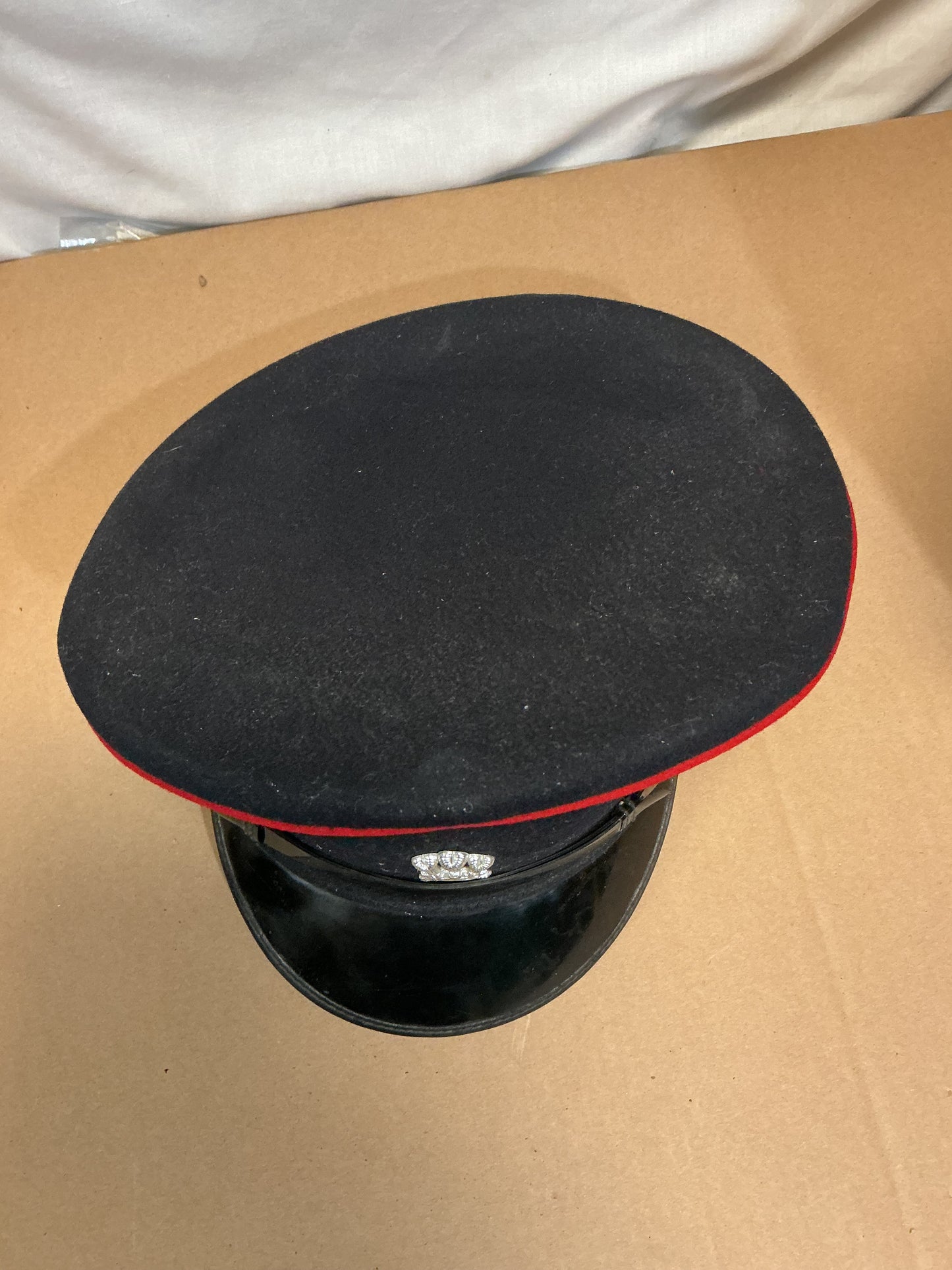1964 British Army Uniform Dress Cap with Royal Regiment of Wales badge