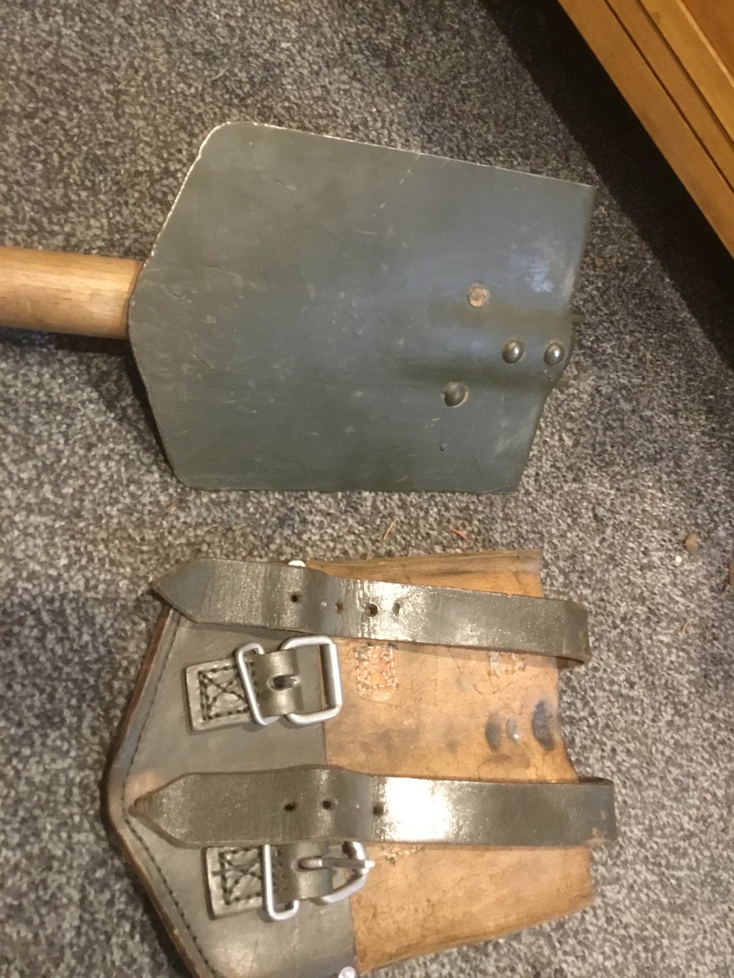 Post War German Trenching Tool , Shovel 1965