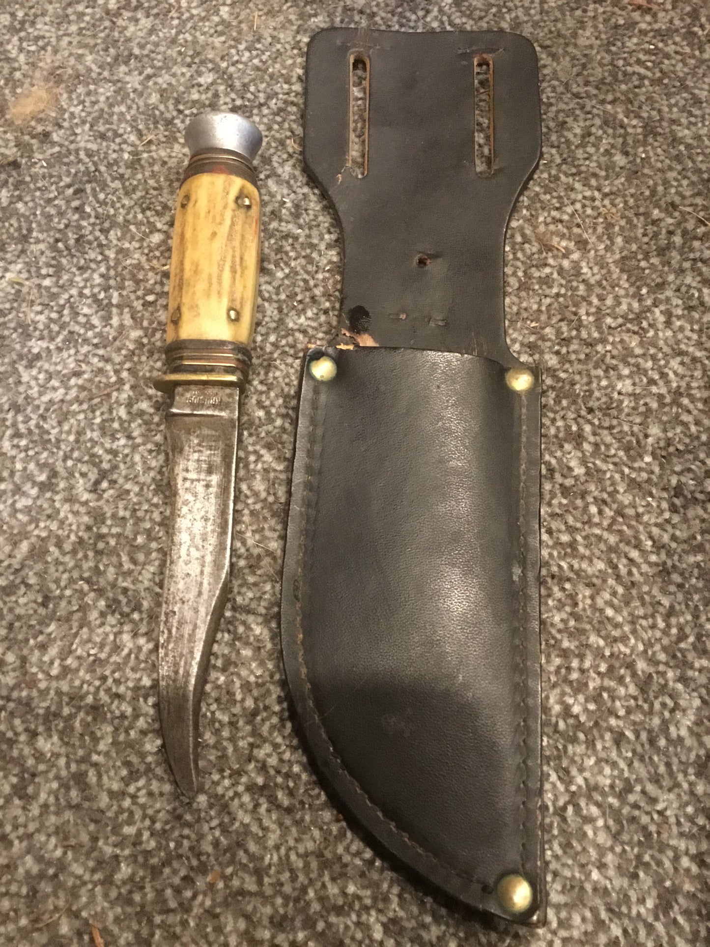 German Made Hunting Knife and Sheath