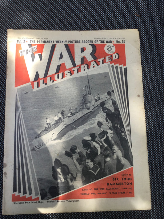 WW11 The War Illustrated Magazine Vol 2 No35 May 1940