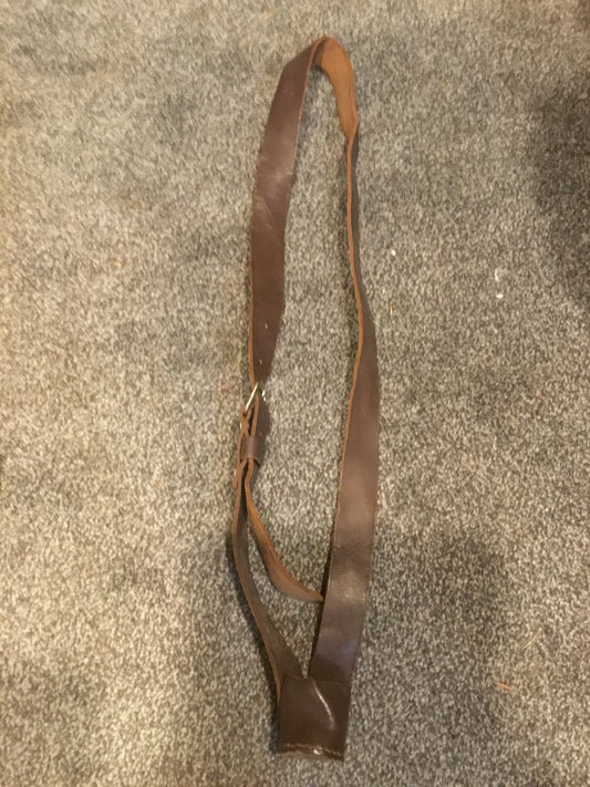 Leather Flag Pole Holder , adjustable Strap