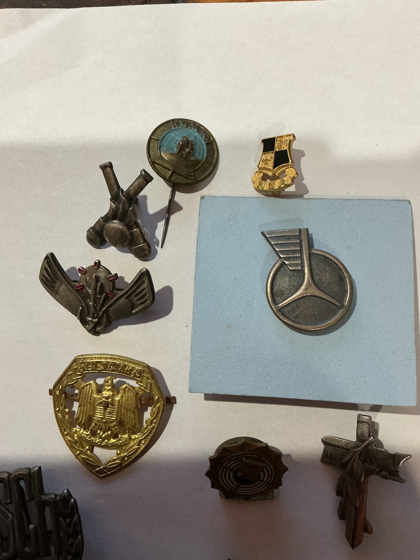 Lot of 12 European Military Pins