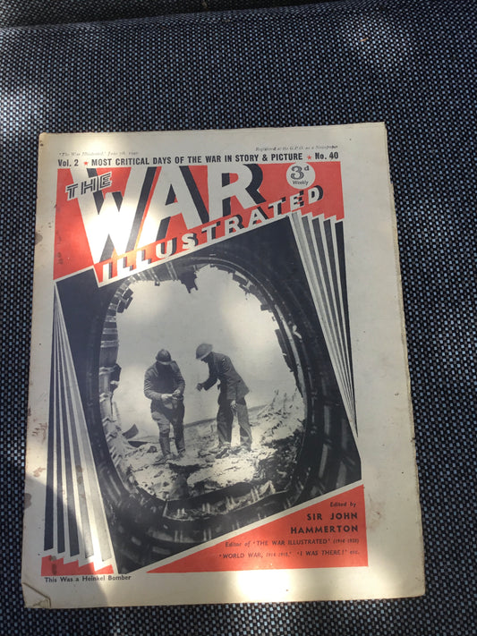 WW11 The War Illustrated Magazine Vol 2 No 40 June 1940