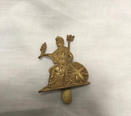 British Army Badge: The Norfolk Regiment cap badge 1935 - brass