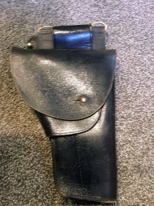 Canadian Forces Military Police MP Black Leather Holster