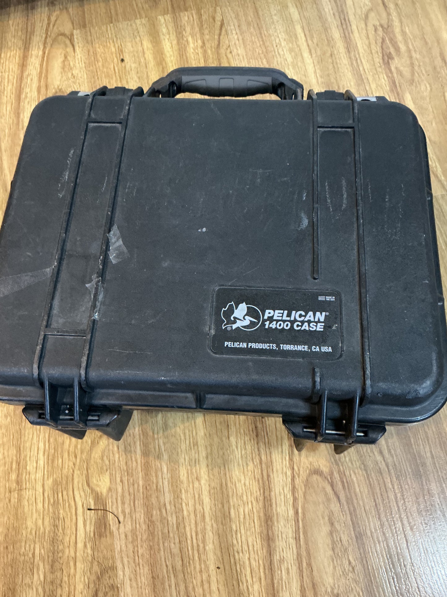 Pelican 1400 Case With Foam (Black)