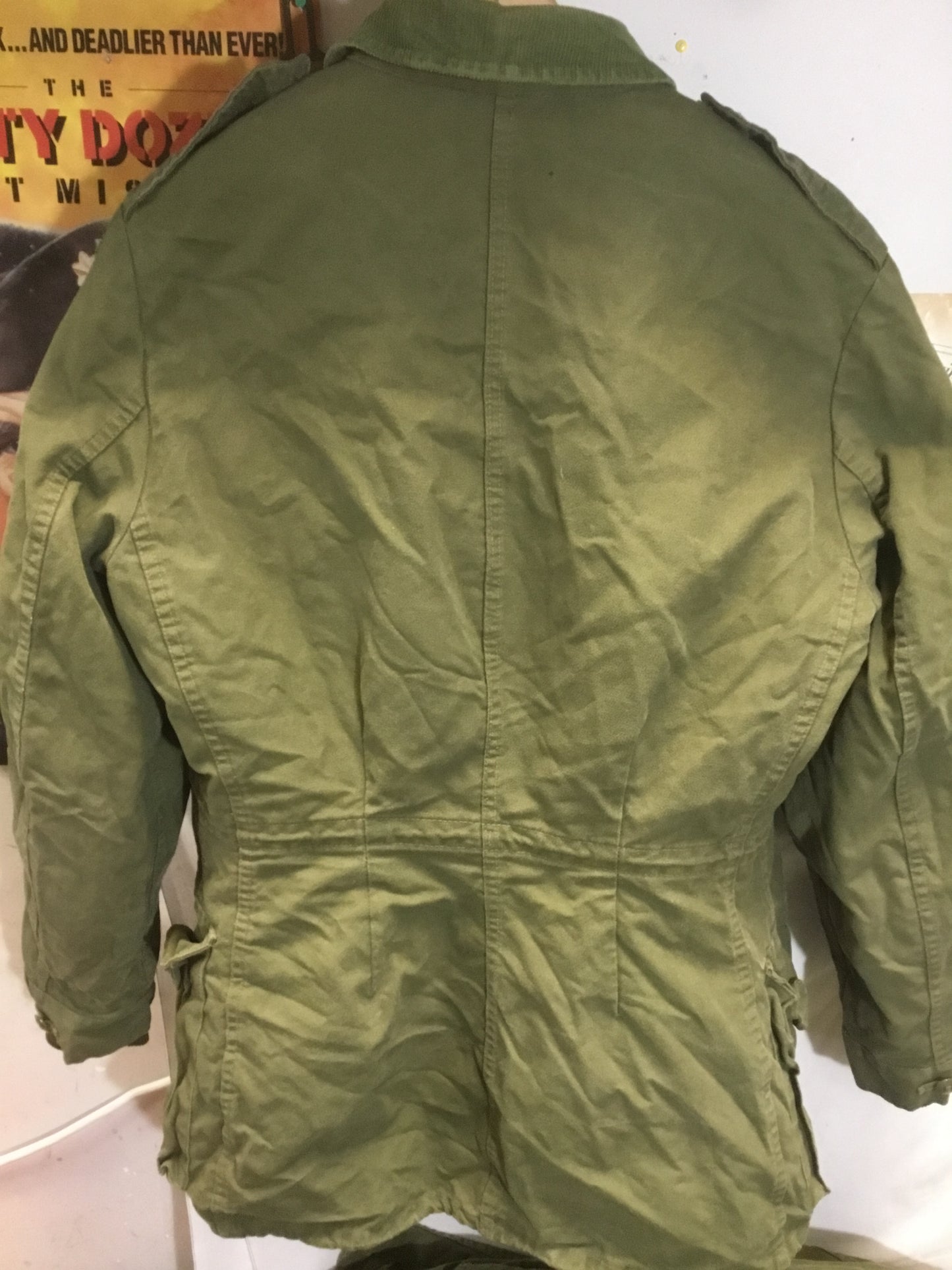 Vintage Canadian Army Combat/ Bush Jacket with removable liner ,size medium