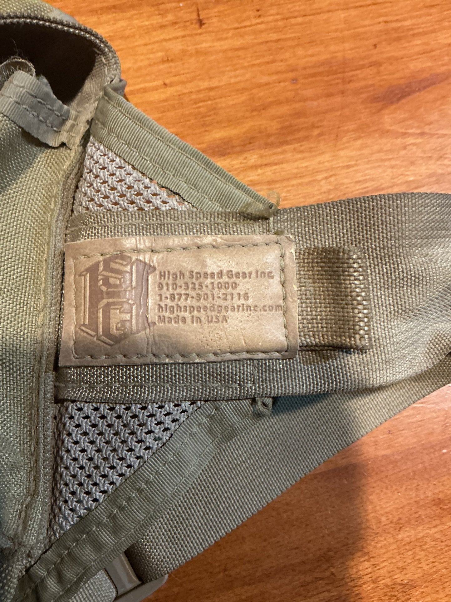 High Speed Gear Inc. Molle Clip Pouch with Belt Attachment