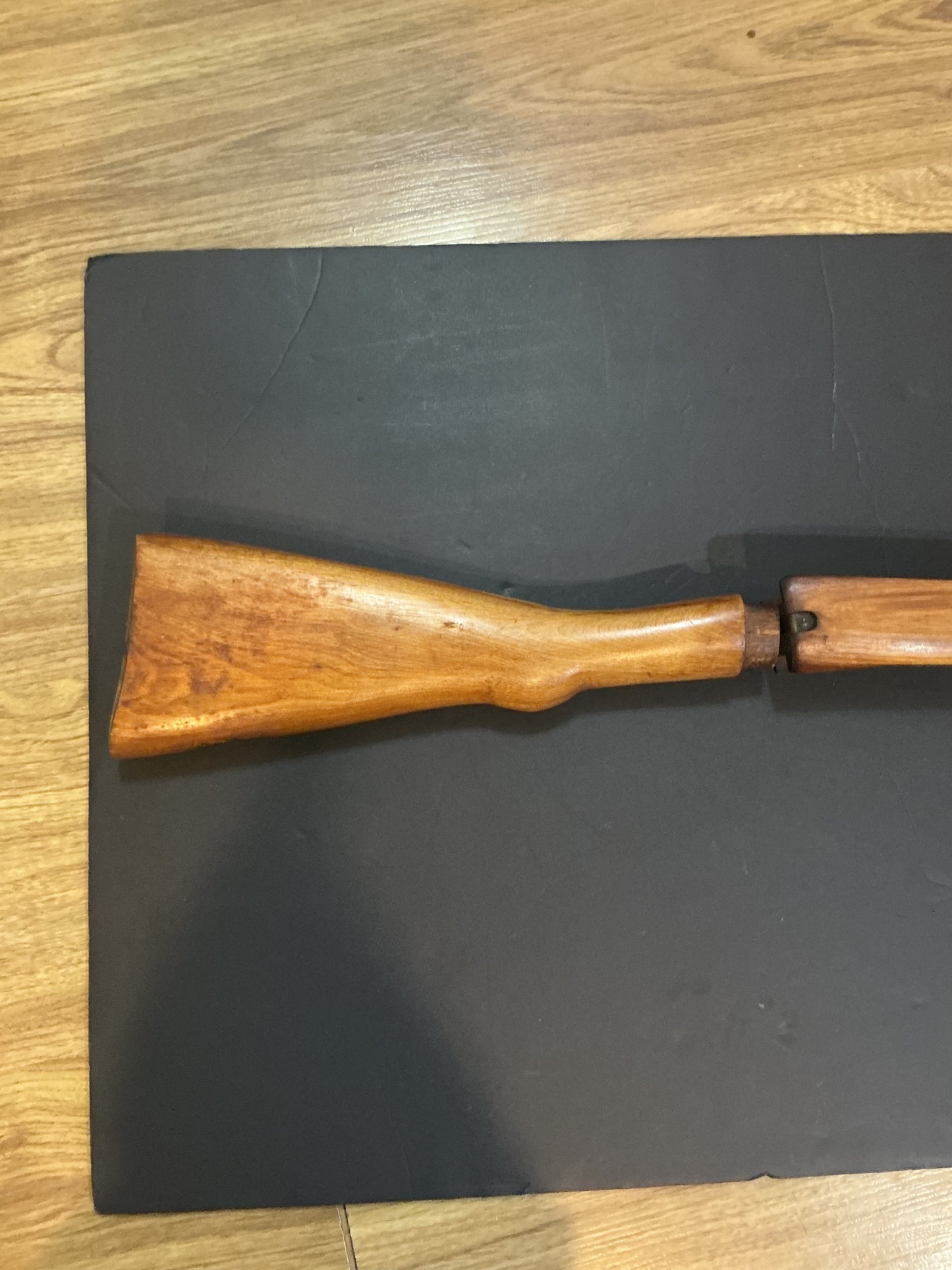 No 4 Lee ENFIELD Rifle Stock and Fore Stock ,SPORTERIZED. No hard ware included .