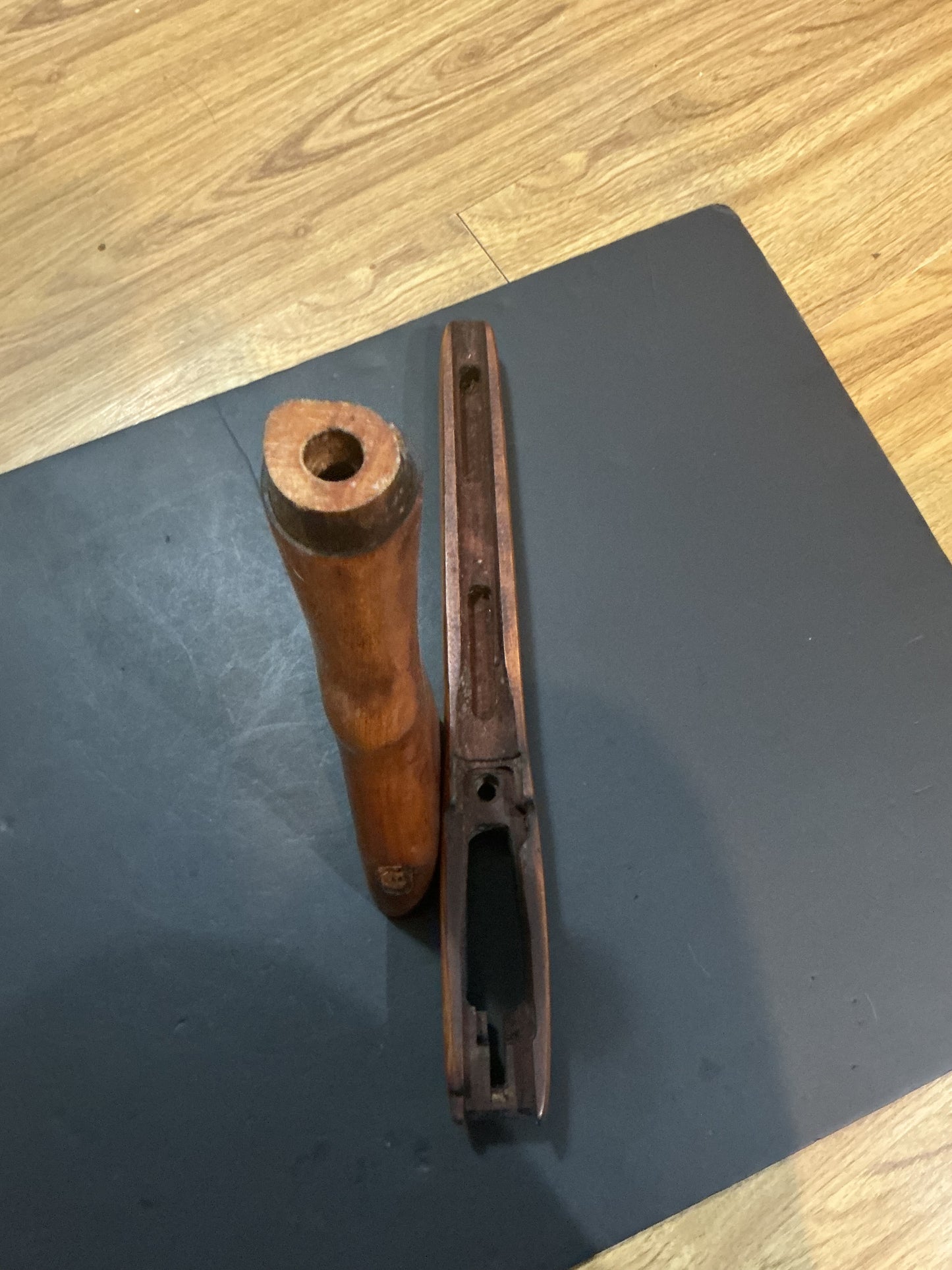 No 4 Lee ENFIELD Rifle Stock and Fore Stock ,SPORTERIZED. No hard ware included .