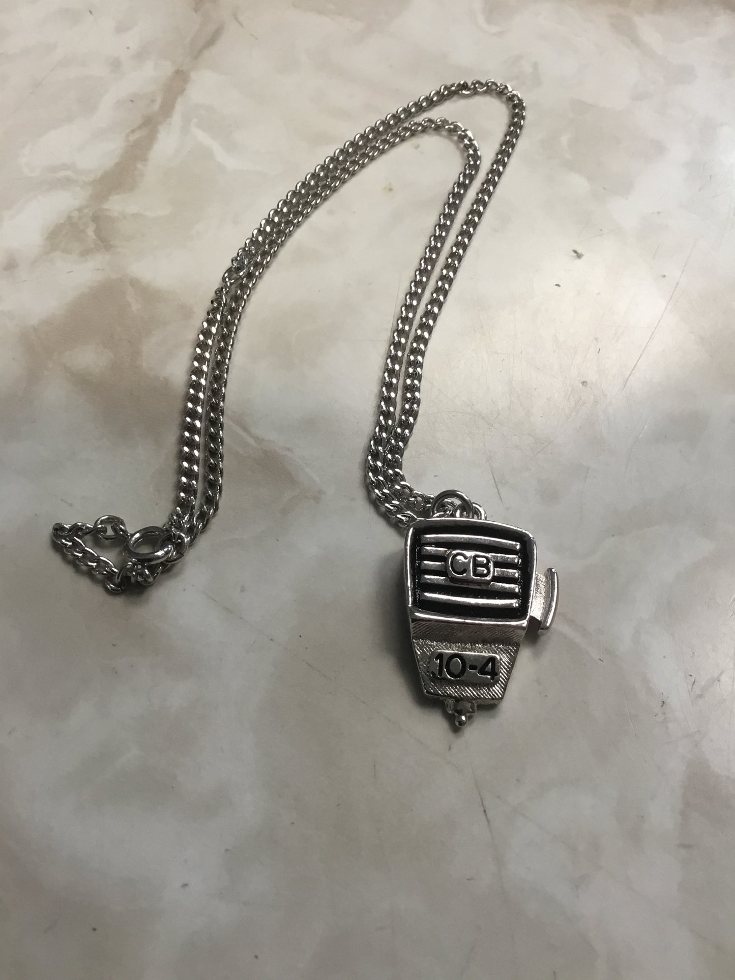 Vintage 10-4 CB Necklace , made in Japan