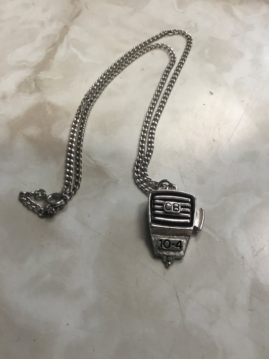 Vintage 10-4 CB Necklace , made in Japan