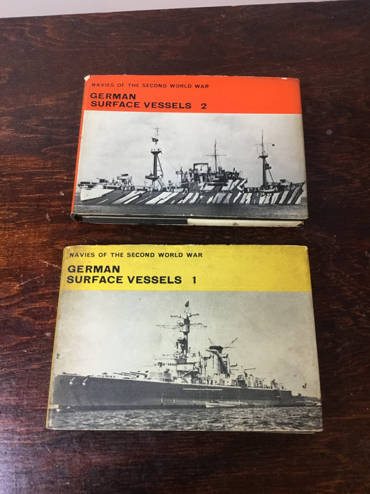 Navies Of The Second World War, German Surface Vessels, Volumes 1 & 2; Lenton, H Regular