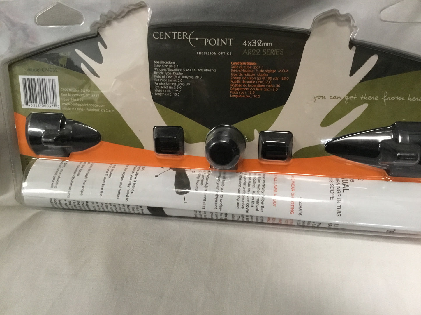 New Center Point Scope 4 x 32 MM