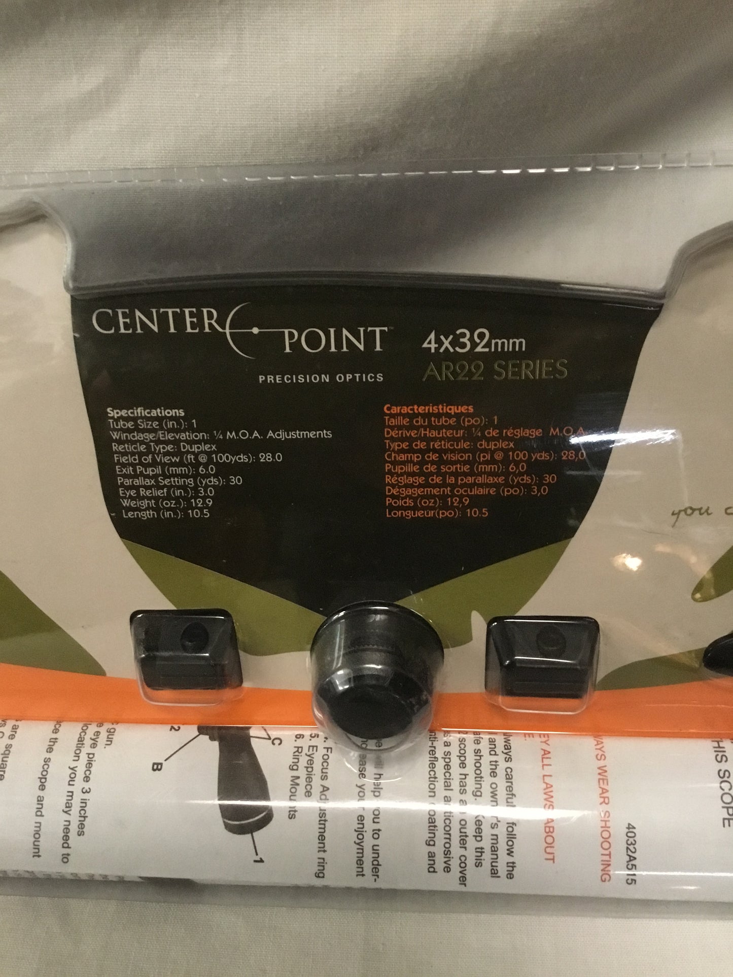 New Center Point Scope 4 x 32 MM