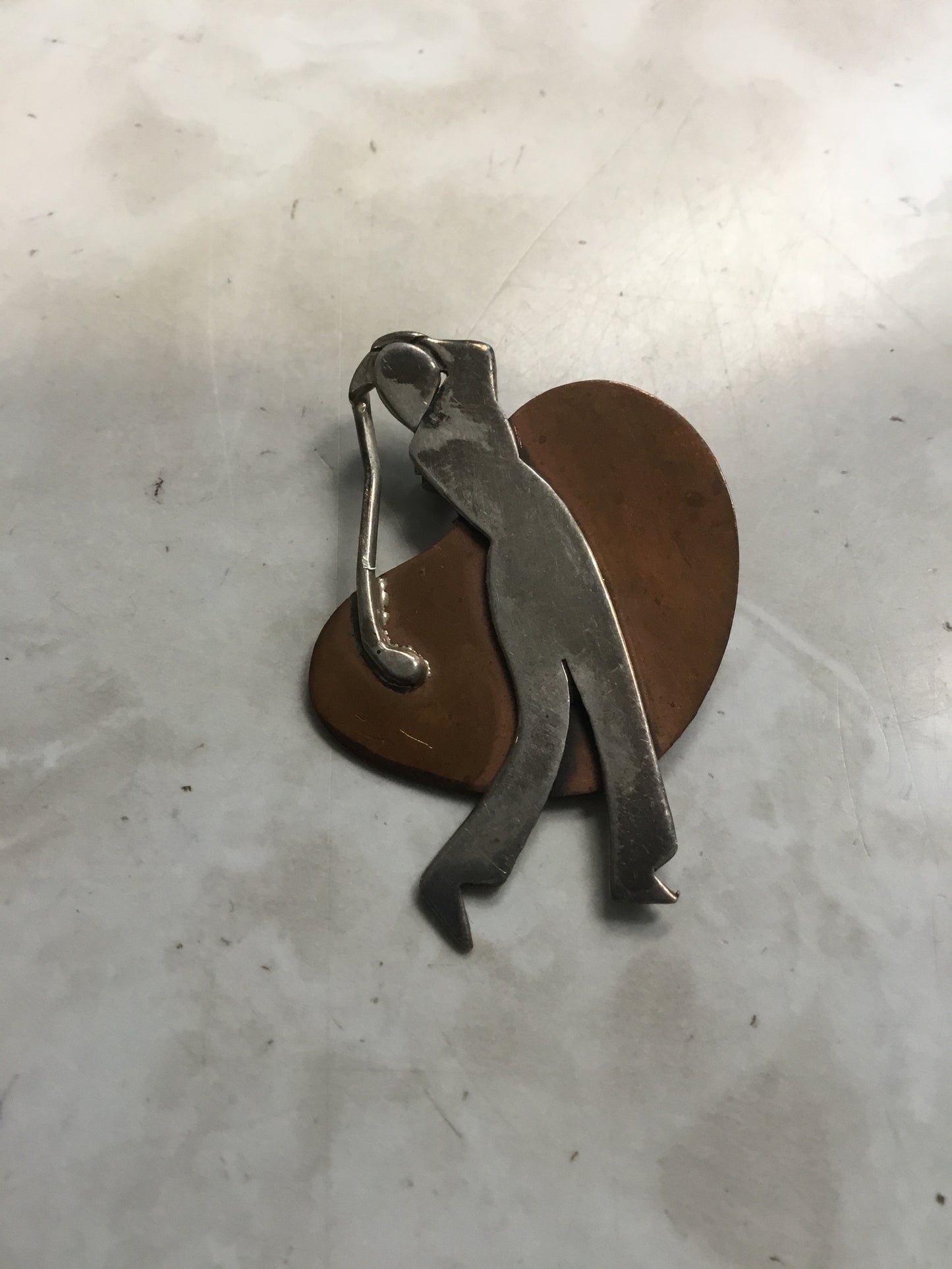 Vintage ( Far Fetched) Golfer Pin