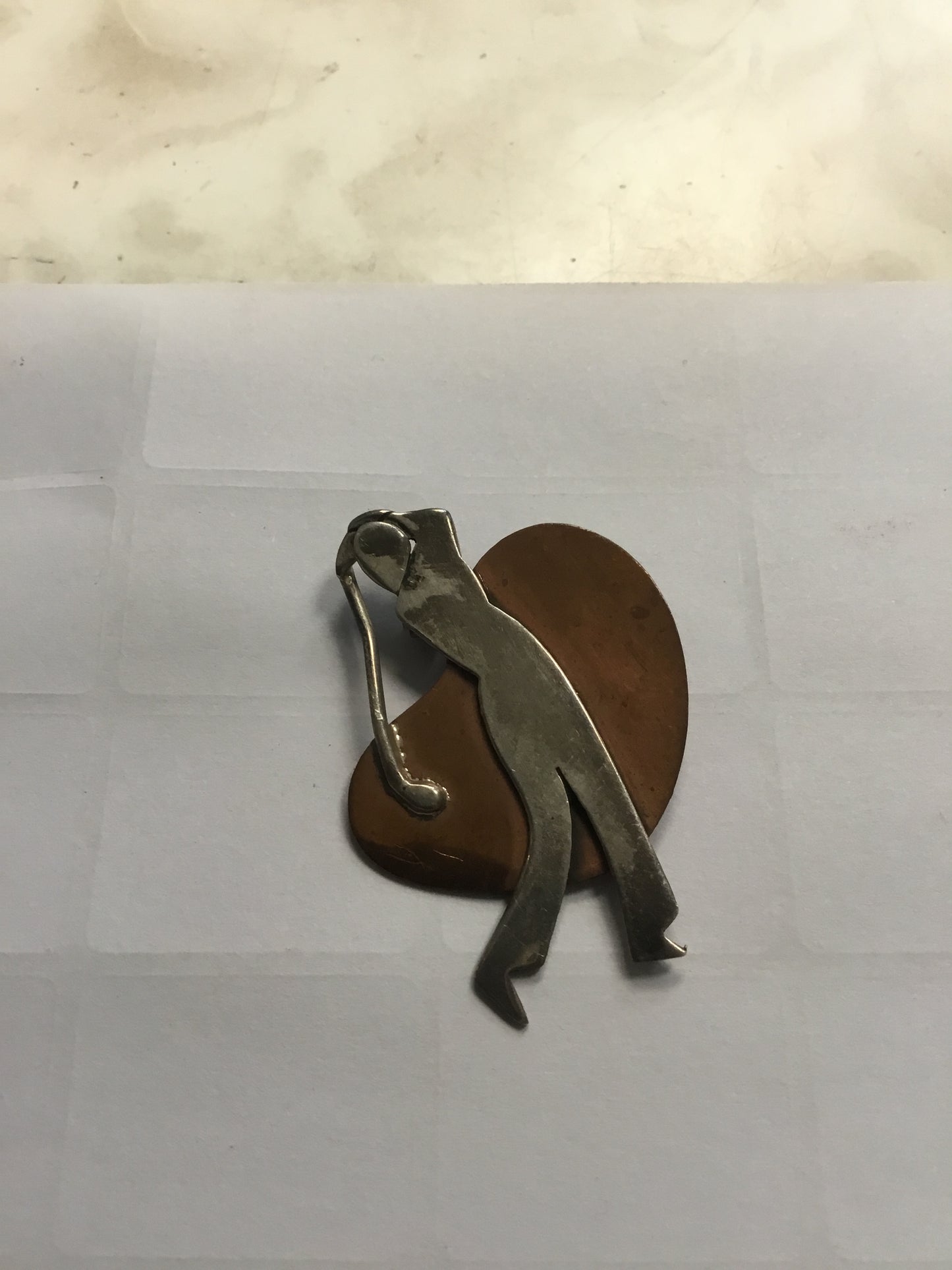 Vintage ( Far Fetched) Golfer Pin