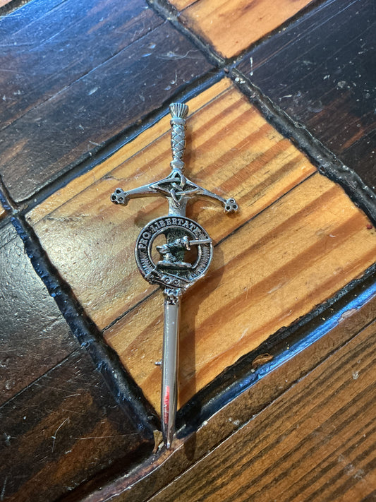 Scottish Sword Pin Stamped (Pro  liberate )