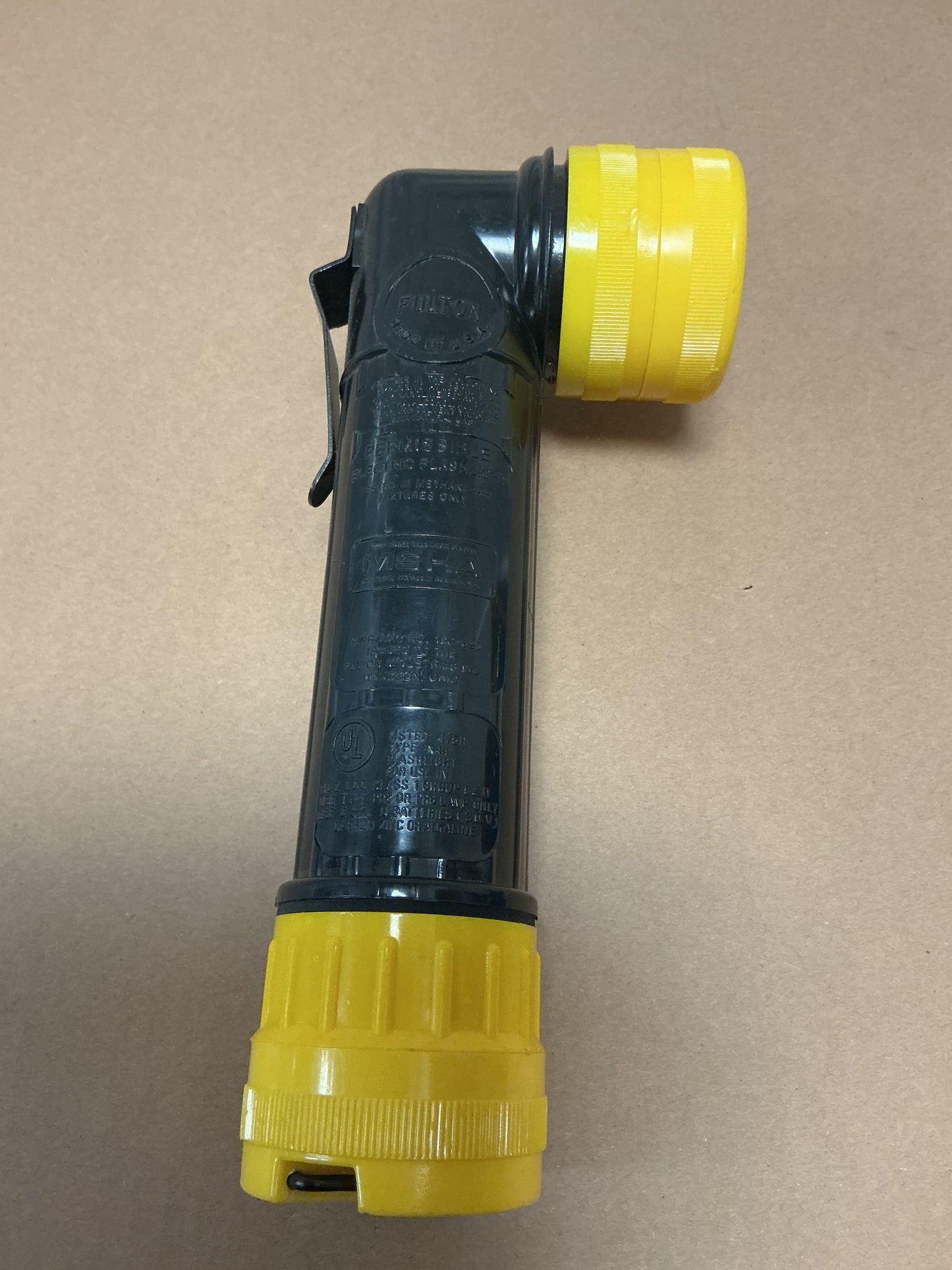 Fulton Model MX-212/U Right Angle Flashlight - USA