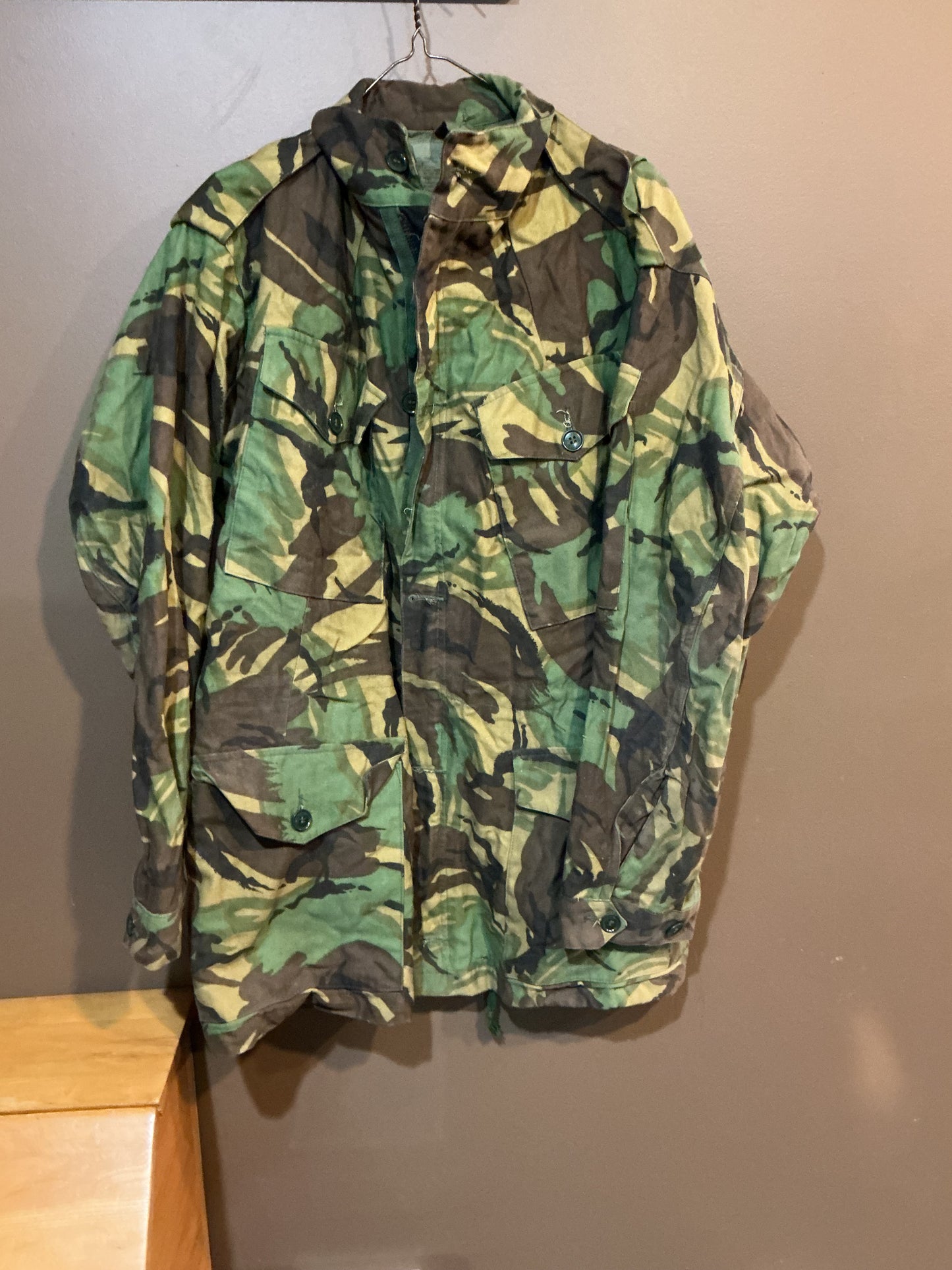 British DPM Jump Smock with crotch Flap , Medium