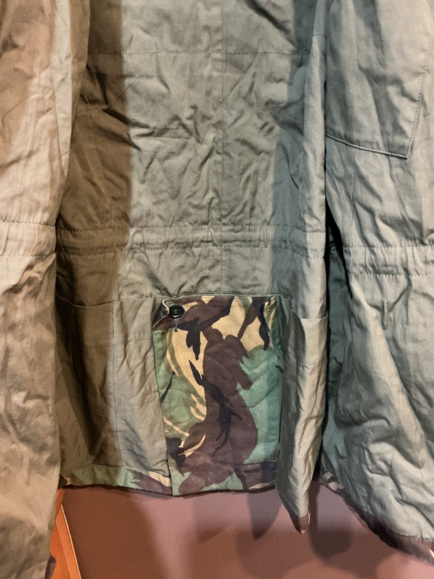 British DPM Jump Smock with crotch Flap , Medium