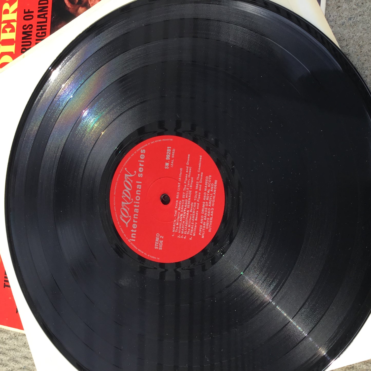 Scottish Soldiers: The Massed Military Bands and Pipes and Drums of the Royal Scots Greys and Argyll & Sutherland Highlanders LP